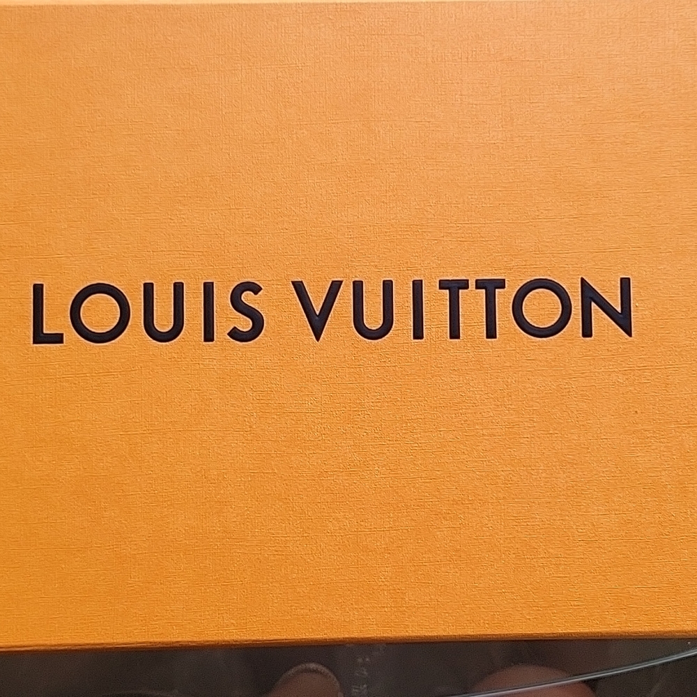 Louis Vuitton denim pump